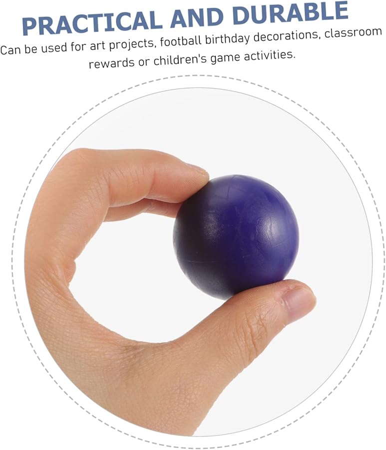 Blue Table Soccer Balls 10pcs 3 6x3 6CM Desk Football Game Supplies - Image 3
